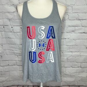 Under Armour USA graphic tank top